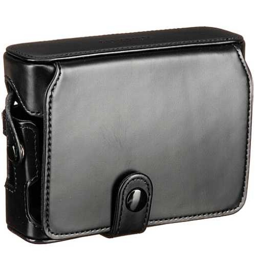 Fujifilm Fujifilm Lc-X100V Black Leather Case For X100V Compact Camera Bags