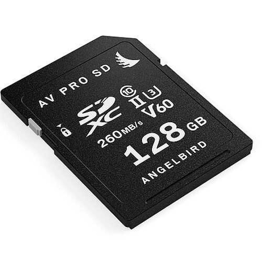 Angelbird Angelbird Av Pro 128Gb Sdxc Uhs-Ii 260Mb/S Memory Card - V60 Sd Memory Cards