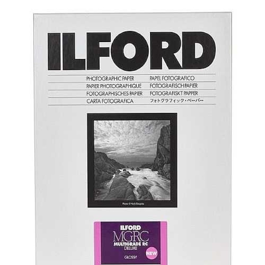 Ilford Ilford Multigrade Rc Deluxe Gloss Paper - Mgrcdl1M - 5X7 - 100 Sheets Darkroom