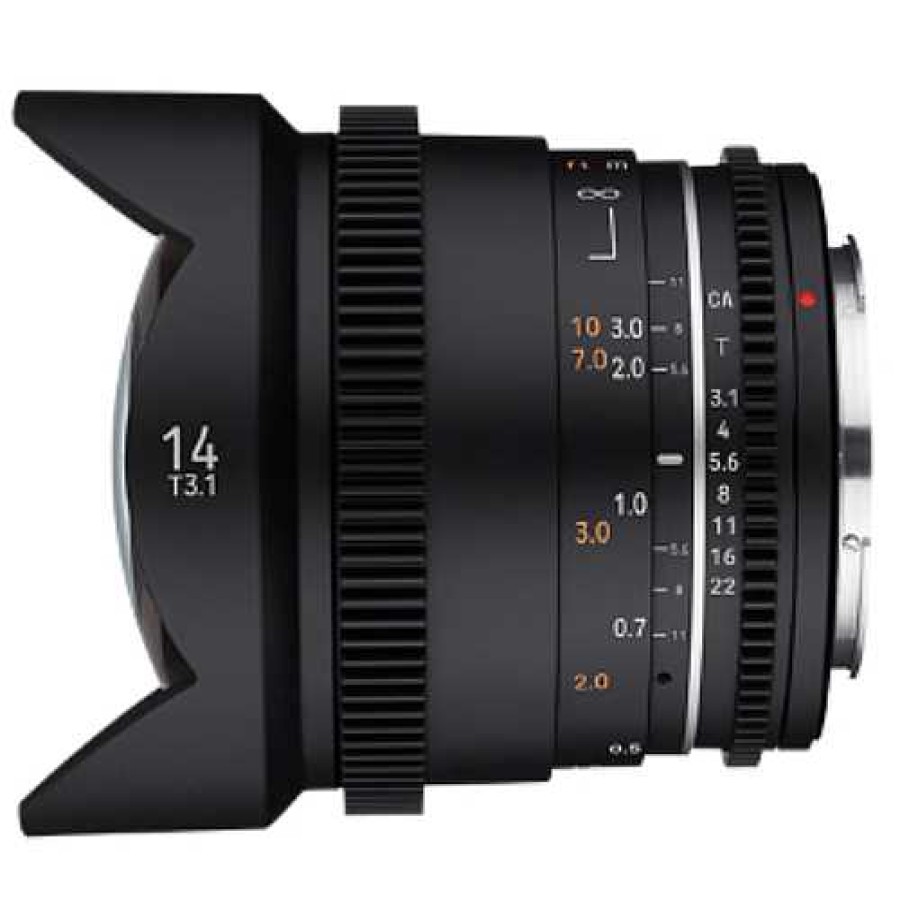 Samyang Samyang 14Mm T3.1 Ii Vdslr Cinema Lens For Mft Micro Four Thirds Mount