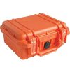 Pelican Pelican 1200 Camera Case With Foam - Orange Hard Cases