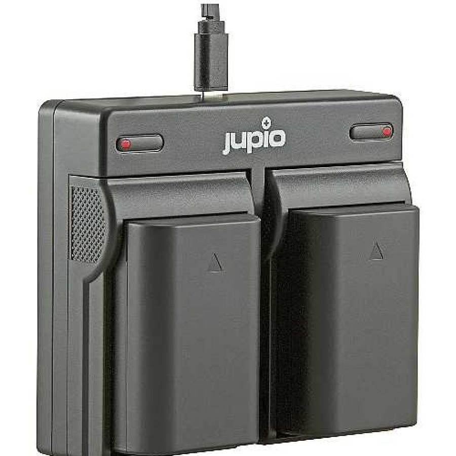 Jupio Jupio Blx-1 2X Battery And Dual Charger Kit For Olympus Om-1 Battery Chargers & Plates