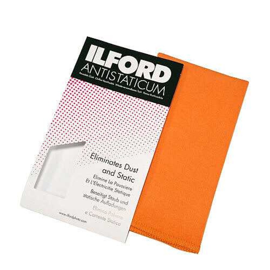 Ilford Ilford Antistatic Reusable Cloth - Orange Cleaning