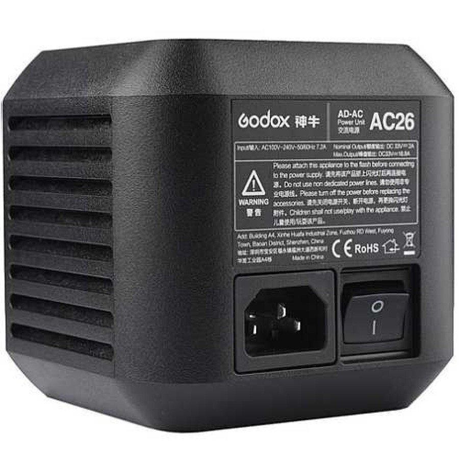 Godox Godox Ac Adapter For Ad600Pro Witstro Outdoor Flash Lighting Power Accessories