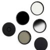 Urth Urth 58Mm Uv, Circular Polarising (Cpl), Nd64, Soft Grad Nd8 Lens Filter Kit (Plus+) Filter Kits