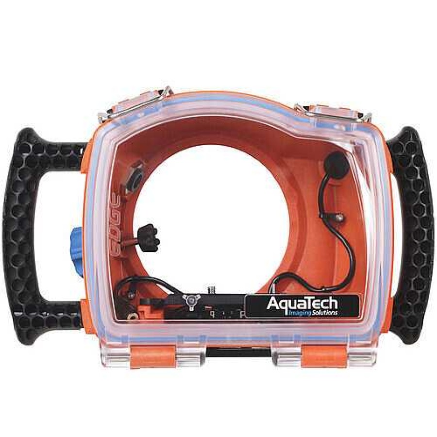 AquaTech Aquatech Edge Base Underwater Sport For Canon R5 - Orange Underwater Housings