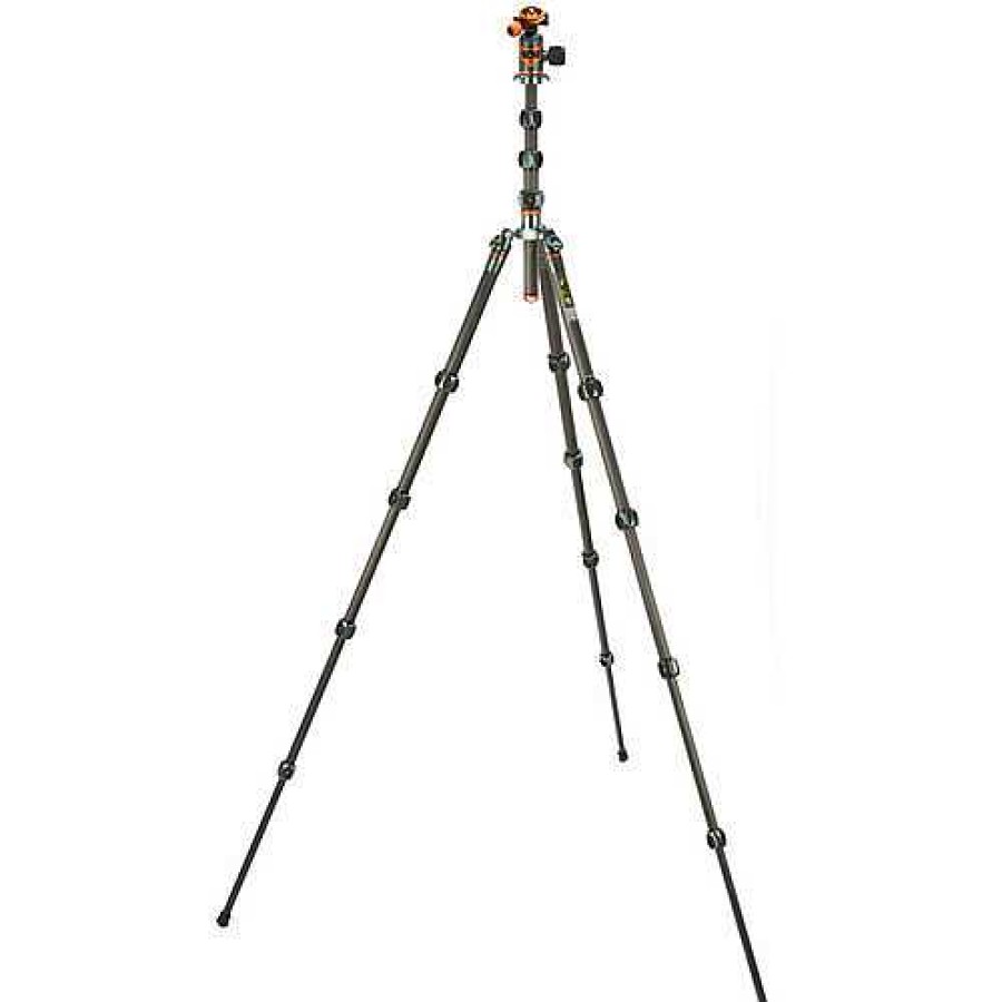 3 Legged Thing 3-Legged Thing Legends Bucky Carbon Fibre Tripod With Airhed Vu Ball Head - Grey Tripods