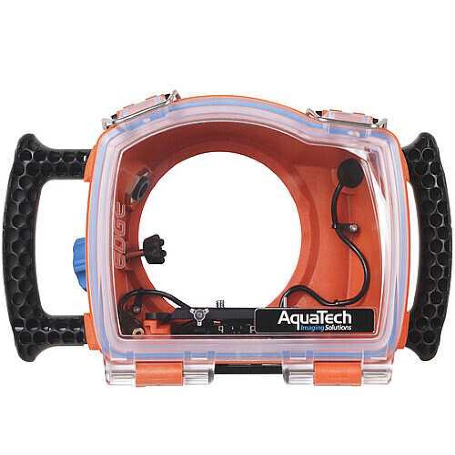 AquaTech Aquatech Edge Base Underwater Sport For Canon R6 - Orange Underwater Housings