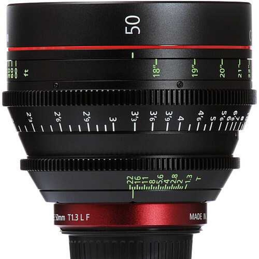 Canon Canon Cn-E 50Mm T1.3 L F Cinema Prime Lens - Ef Mount Cinema Lenses