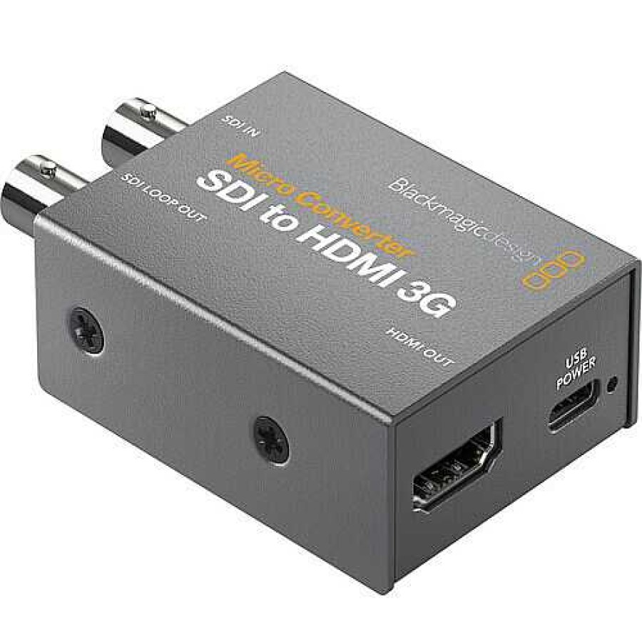 Blackmagic Blackmagic Micro Converter Sdi To Hdmi 3G With Power Supply Streaming & Capture Devices