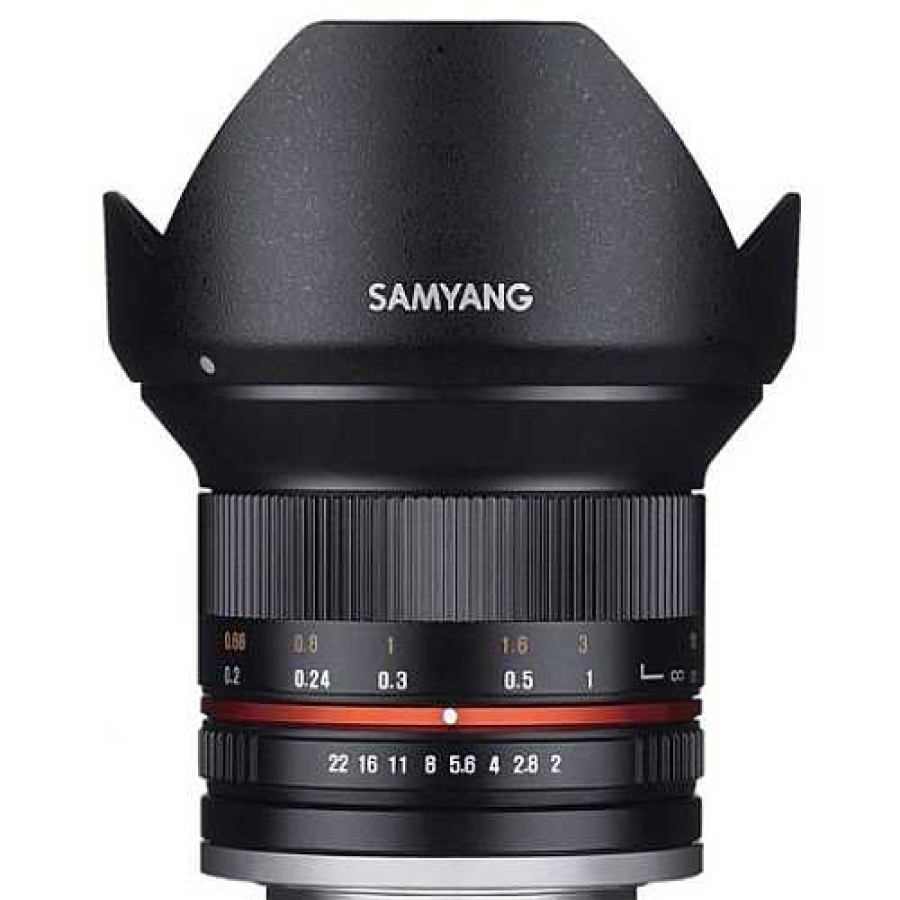 Samyang Samyang 12Mm F/2 Umc Ii Lens For Fujifilm X - Black Fujifilm X-Mount