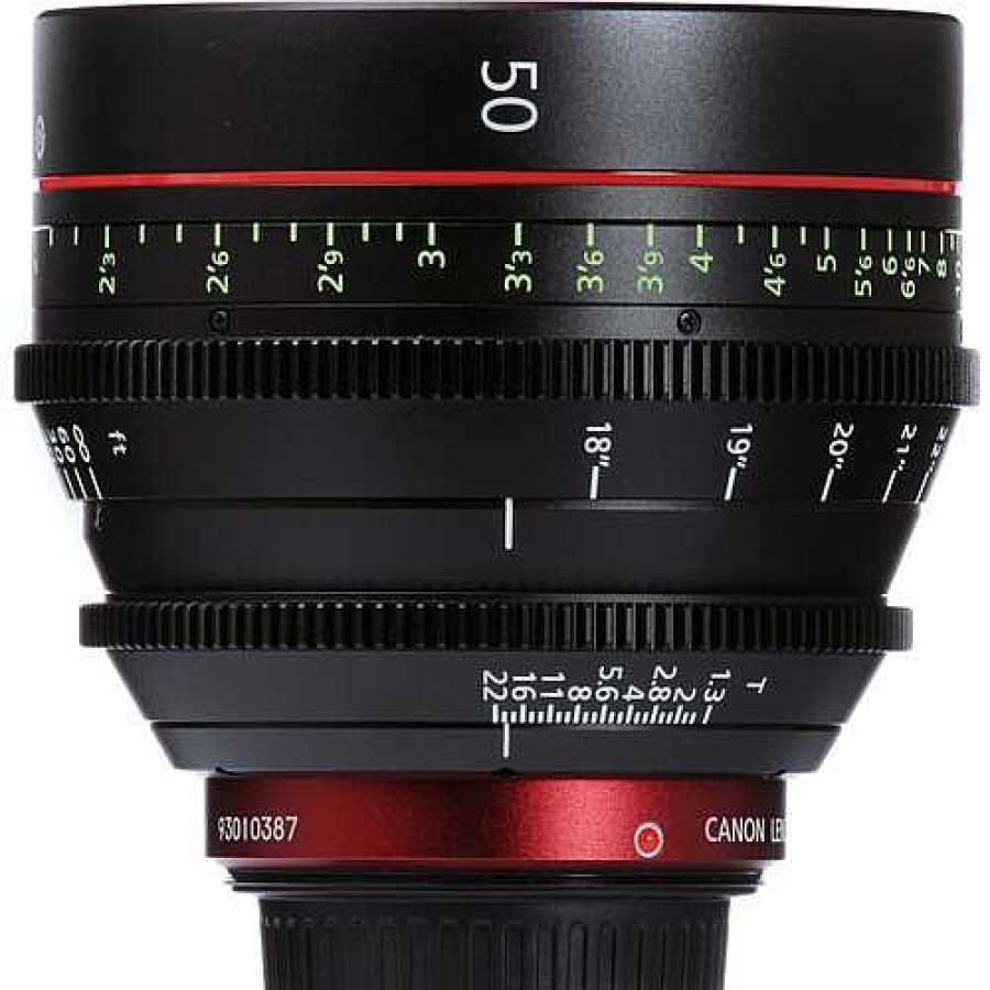 Canon Canon Cn-E 50Mm T1.3 L F Cinema Prime Lens - Ef Mount Cinema Lenses