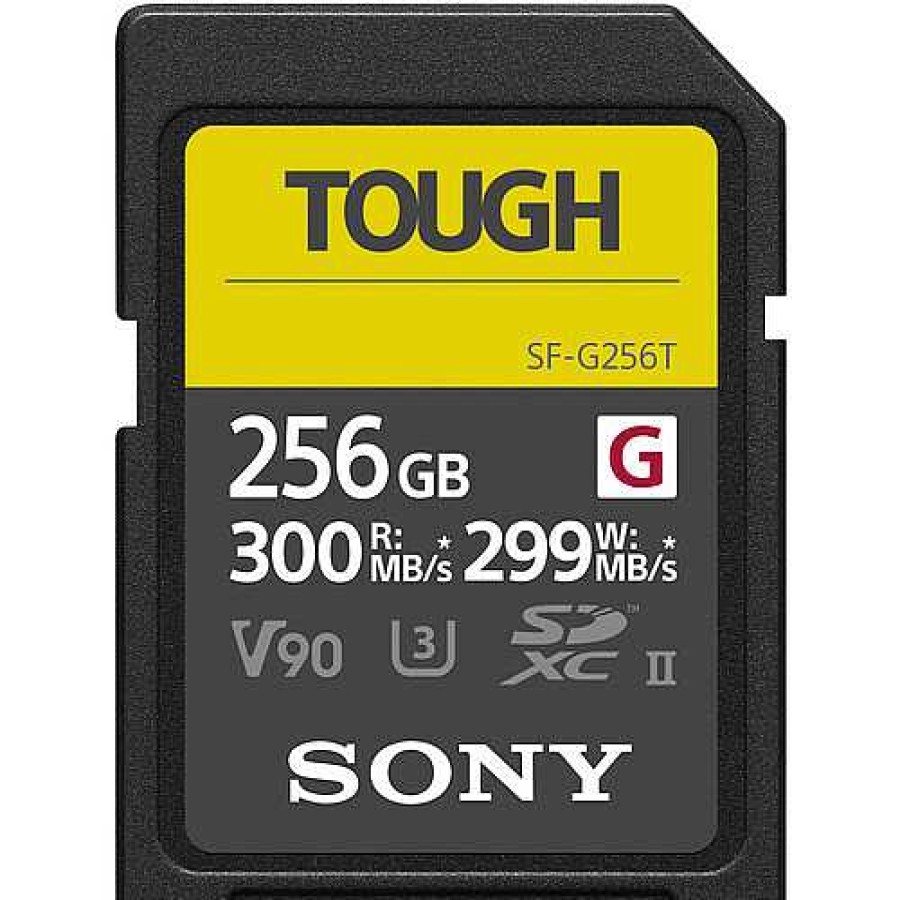 Sony Sony Tough 256Gb Sdxc Uhs-Ii 300Mb/S Memory Card - V90 Sd Memory Cards