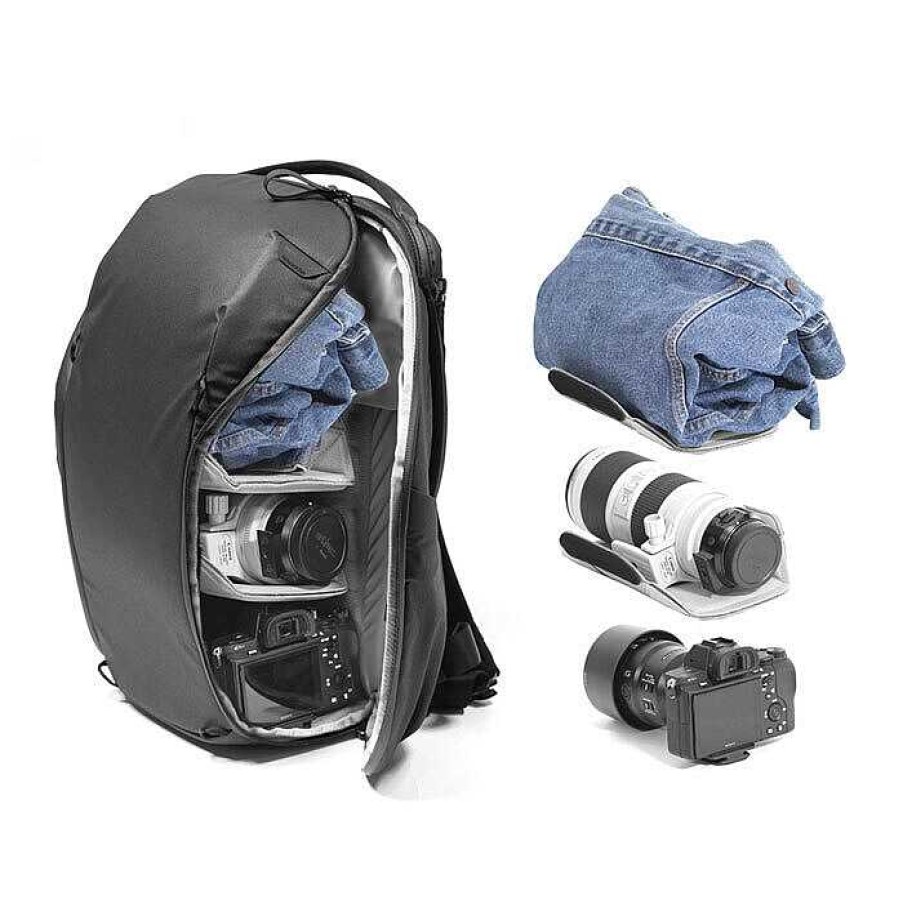 Peak Design Peak Design Everyday Zip Backpack - 20L - Black Backpacks