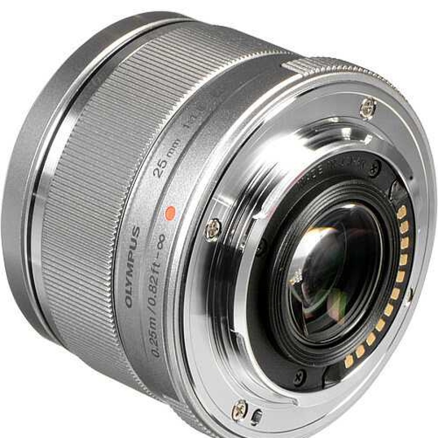 Olympus Olympus M.Zuiko 25Mm F/1.8 Micro Four Thirds Lens - Silver Micro Four Thirds Mount