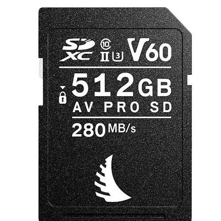 Angelbird Angelbird Av Pro 280Gb Sdxc Uhs-Ii 280Mb/S Memory Card - V60 Sd Memory Cards