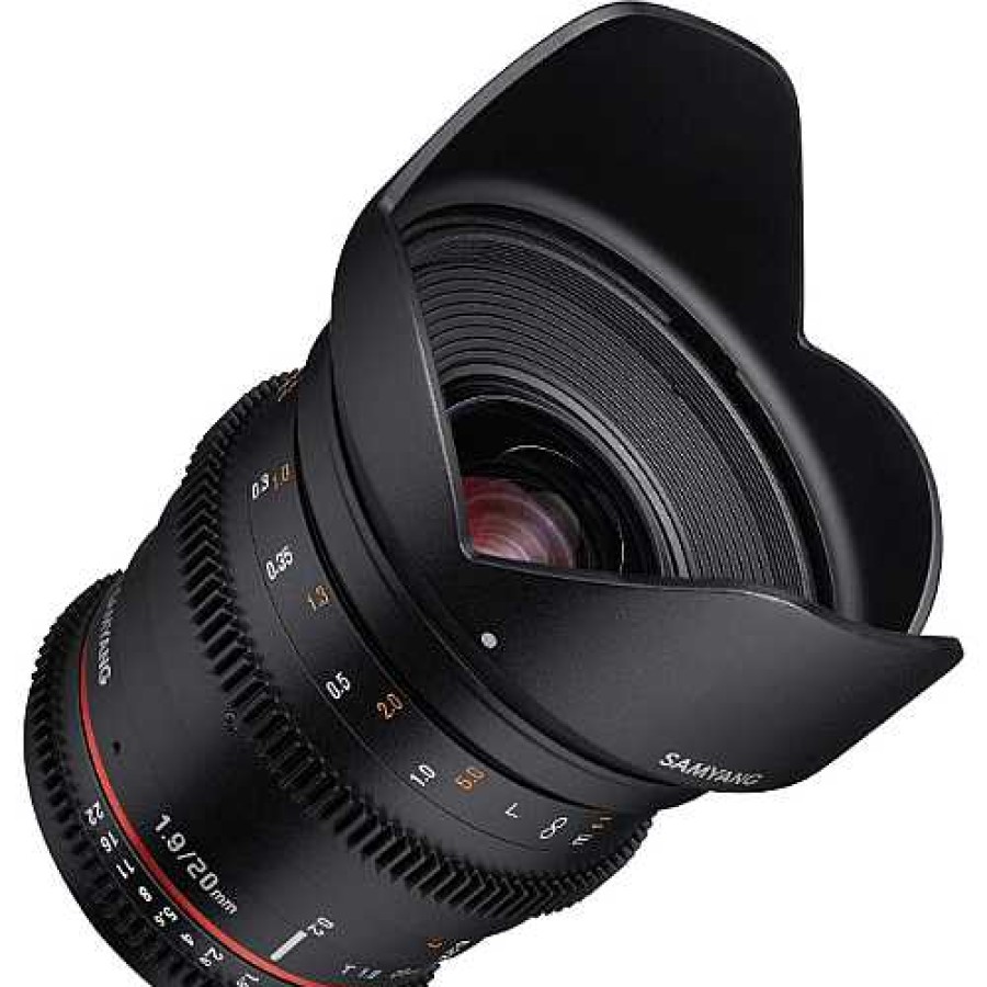 Samyang Samyang 20Mm T1.9 Vdslr Umc Ii Cinema Lens For Canon Ef Canon Eos Ef Mount