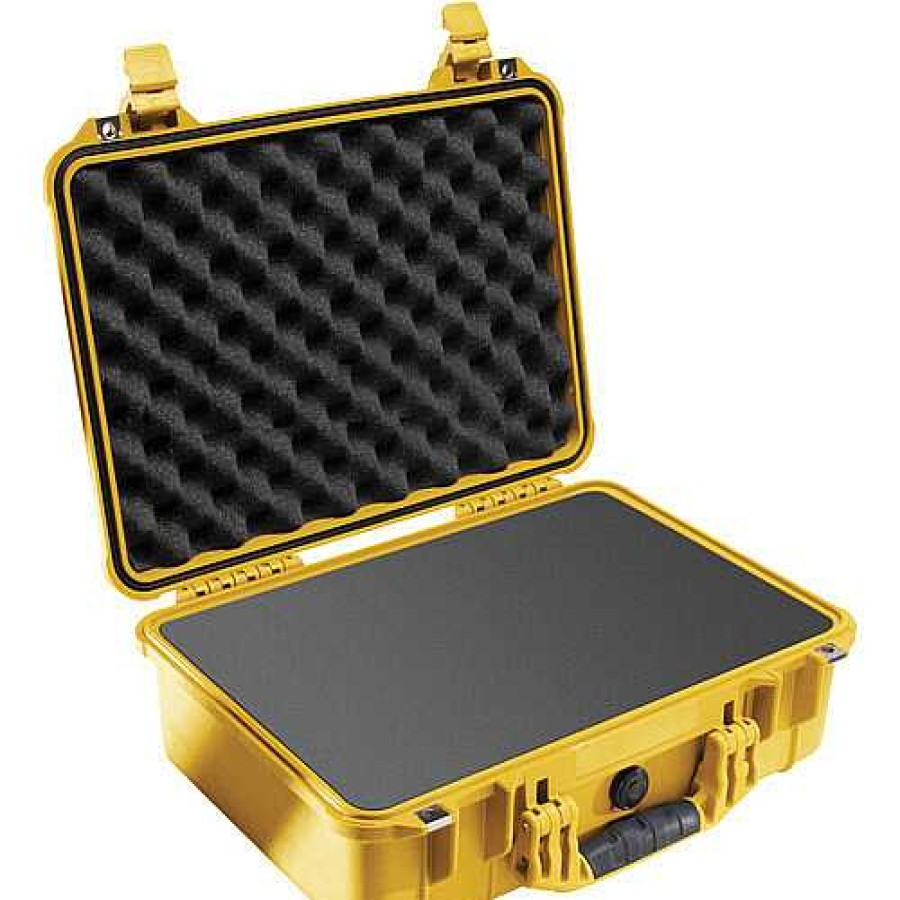 Pelican Pelican 1500 Camera Case With Foam - Yellow Hard Cases