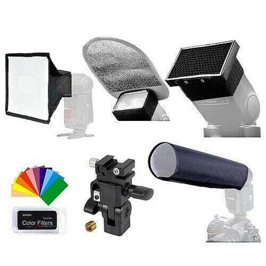 Godox Godox Sa-K6 6-In-1 Speedlite Accessory Kit Flash Diffusers & Modifiers