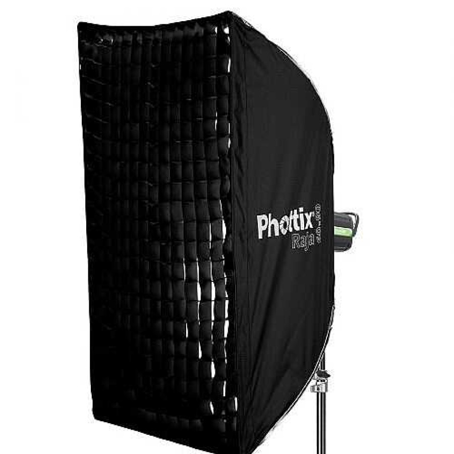 Phottix Phottix Softbox Quickfold Raja 60X90Cm Baffle Diff Grid S Mount Reflectors, Softboxes & Umbrellas