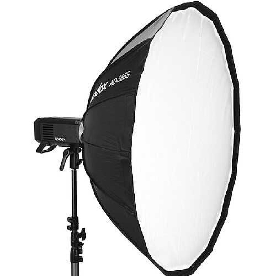 Godox Godox Parabolic Silver Octa Umbrella Softbox 85Cm Reflectors, Softboxes & Umbrellas