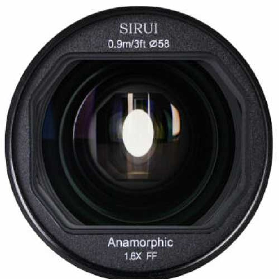 Sirui Sirui 35Mm T2.9 1.6X Carbon Fiber Anamorphic Lens For Sony E Mount (Blue Flare) Sony E-Mount