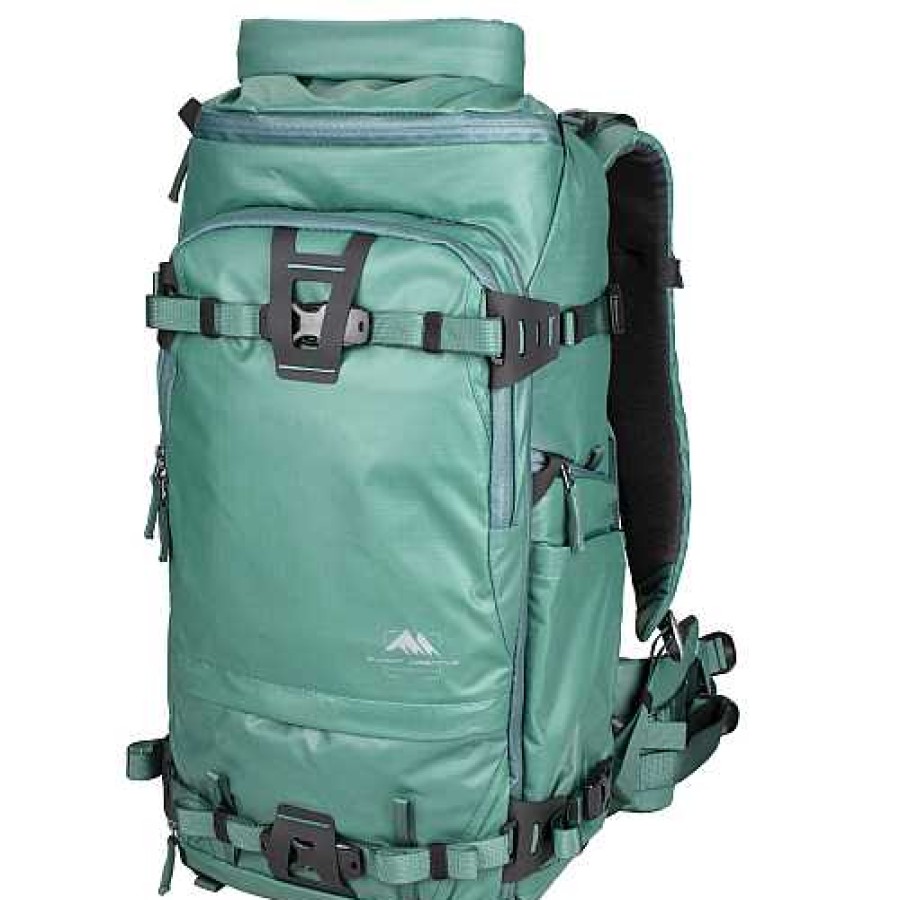 Summit Creative Summit Creative Tenzing 30L Medium Roll Top Camera Backpack - Green Backpacks