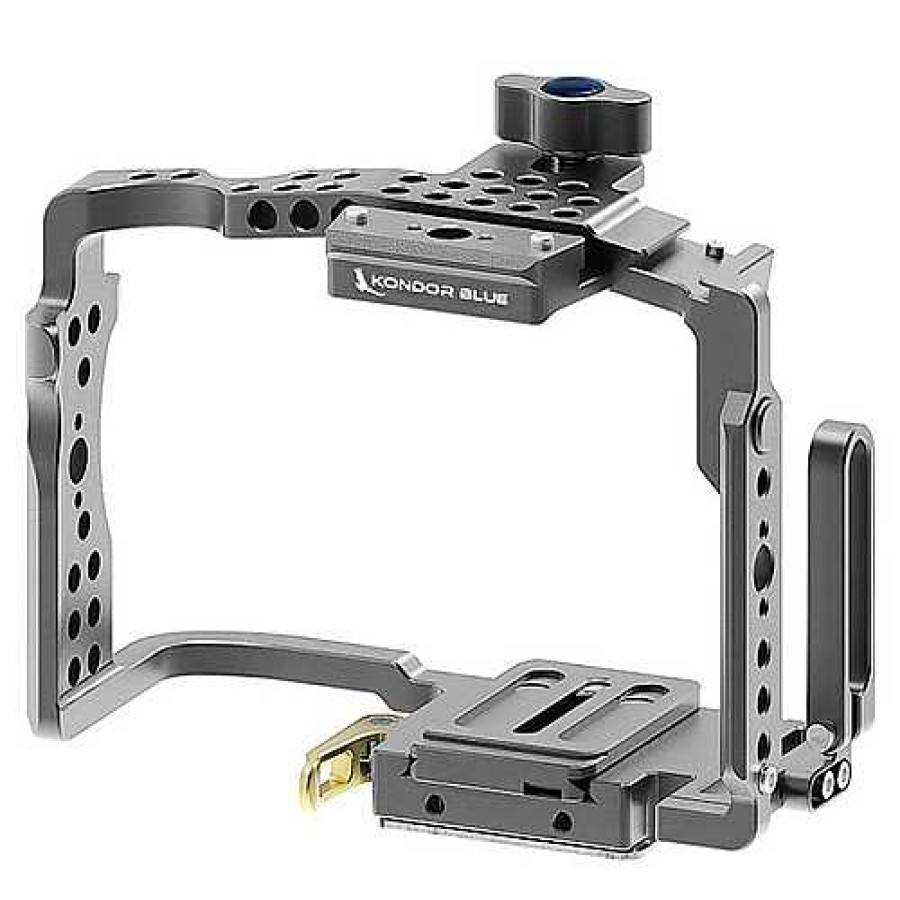 Kondor Blue Kondor Blue Full Cage With Top Handle For Canon R5/R6/R Camera Cages & Rigs