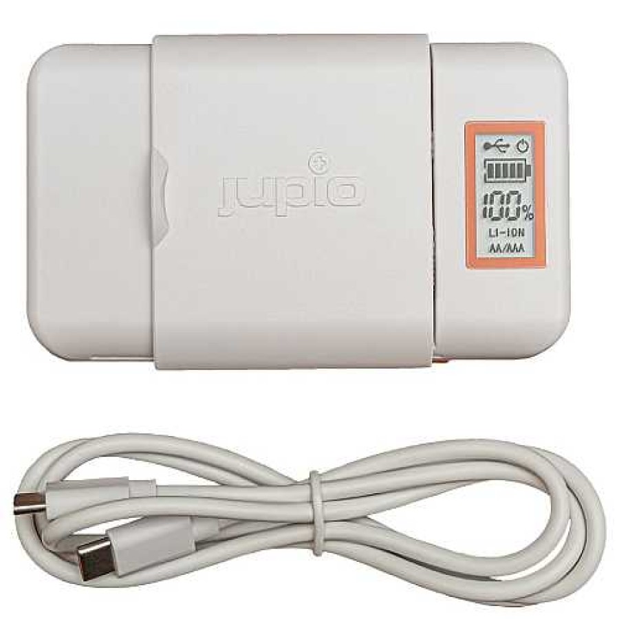 Jupio Jupio Universal Usb-C Fast Charger Battery Chargers & Plates