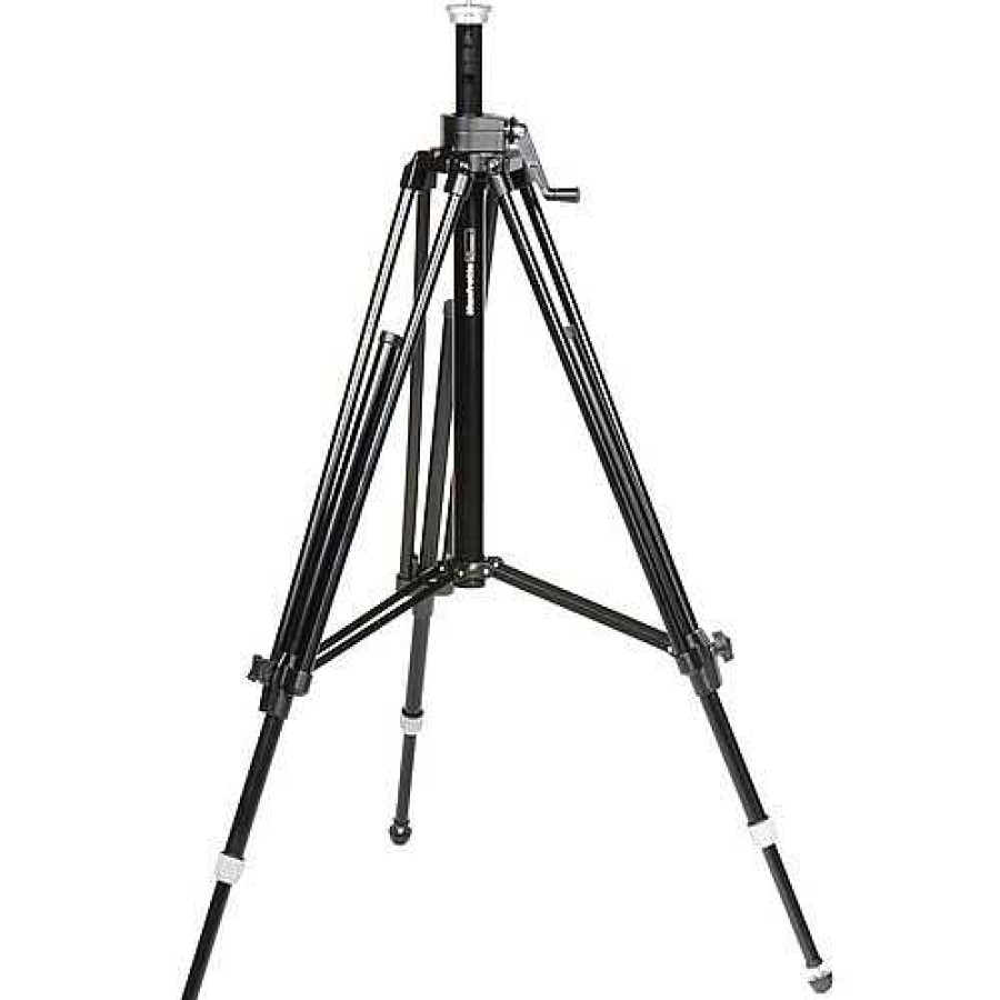 Manfrotto Manfrotto 028B Triman Camera Tripod With Geared Center Column Video Tripods