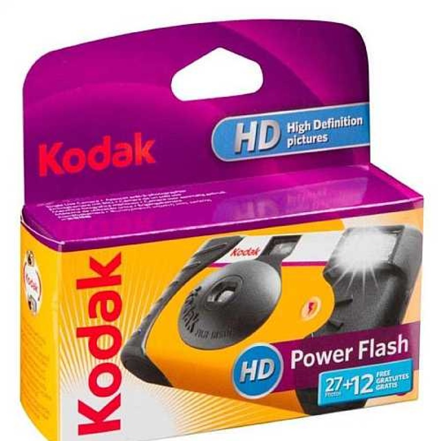 Kodak Kodak Power Flash Single Use Camera 27 + 12 Exposures Instant & Film Cameras