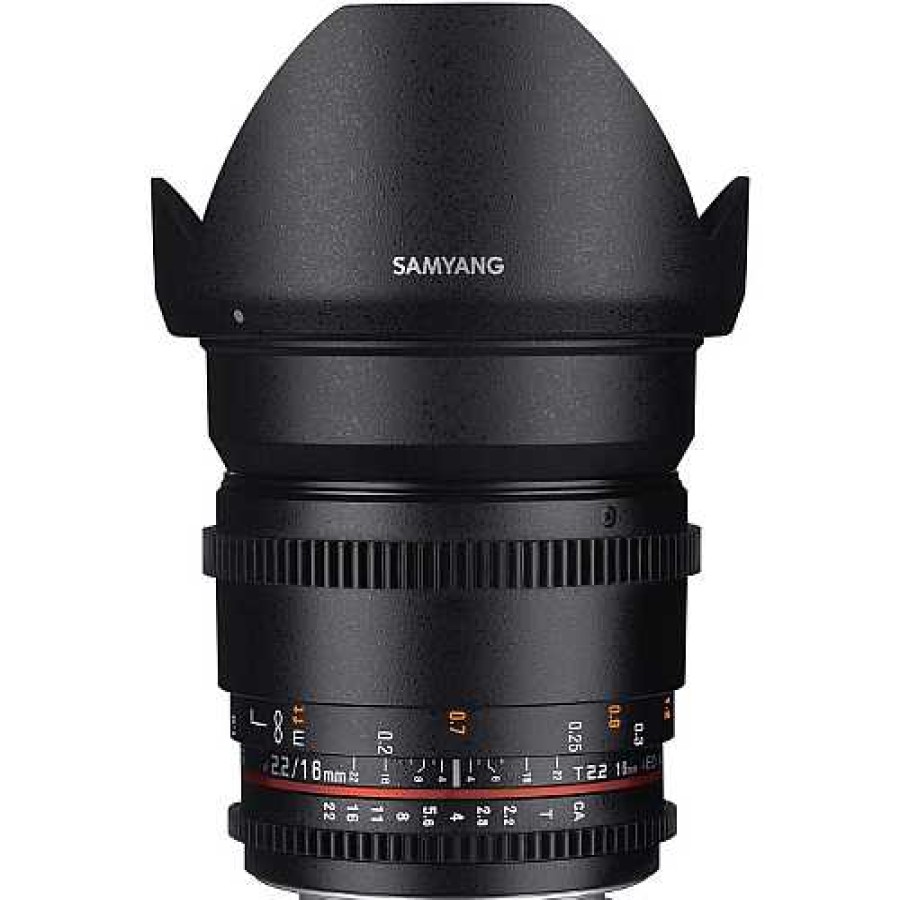 Samyang Samyang 16Mm T2.2 Vdslr Umc Ii Cinema Lens For Sony Fe Sony Fe-Mount