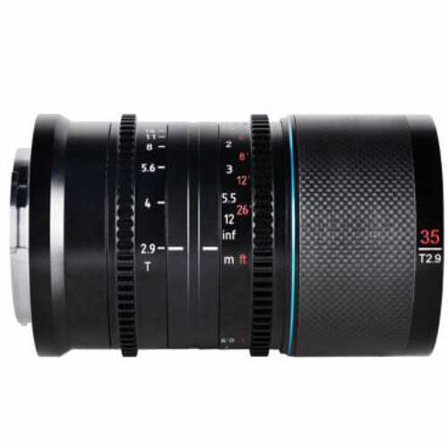 Sirui Sirui 35Mm T2.9 1.6X Carbon Fiber Anamorphic Lens For Sony E Mount (Neutral Flare) Canon Eos Rf Mount