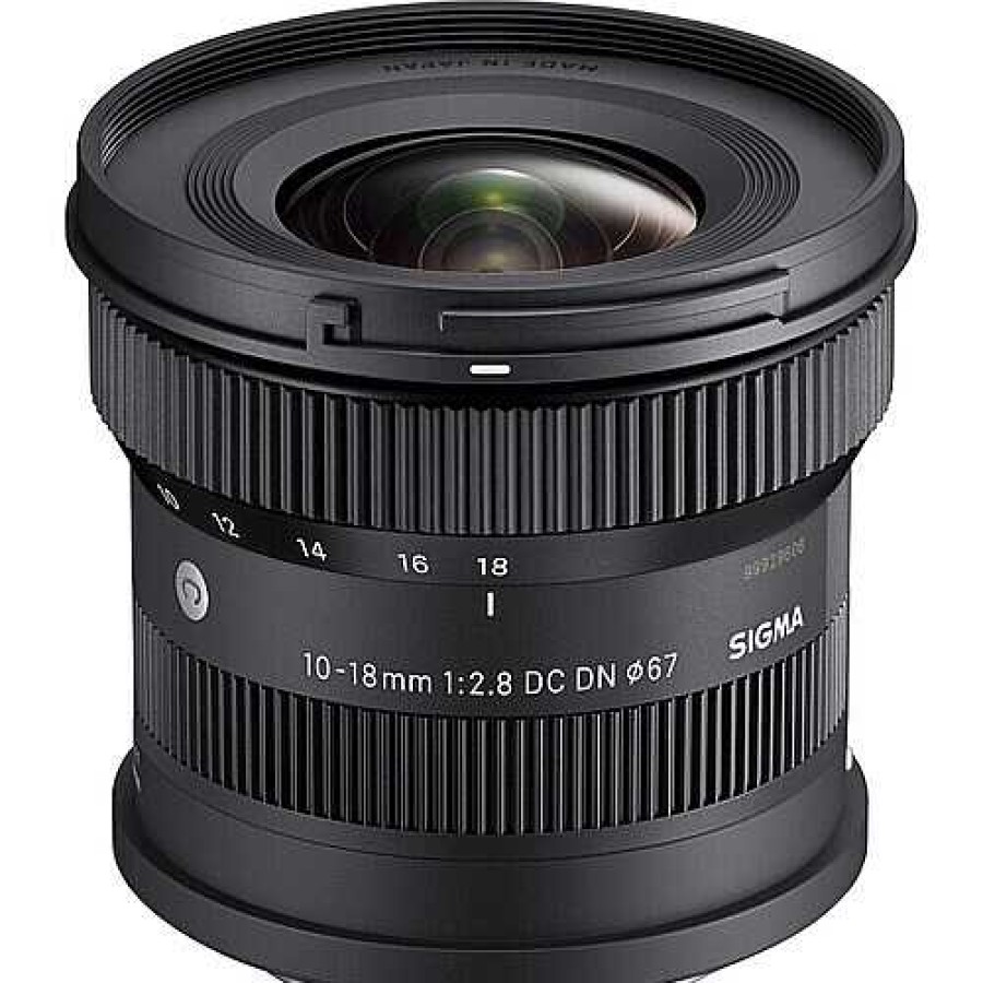 Sigma Sigma 10-18Mm F/2.8 Dc Dn Contemporary Lens For Leica L Mount L-Mount Alliance Lenses