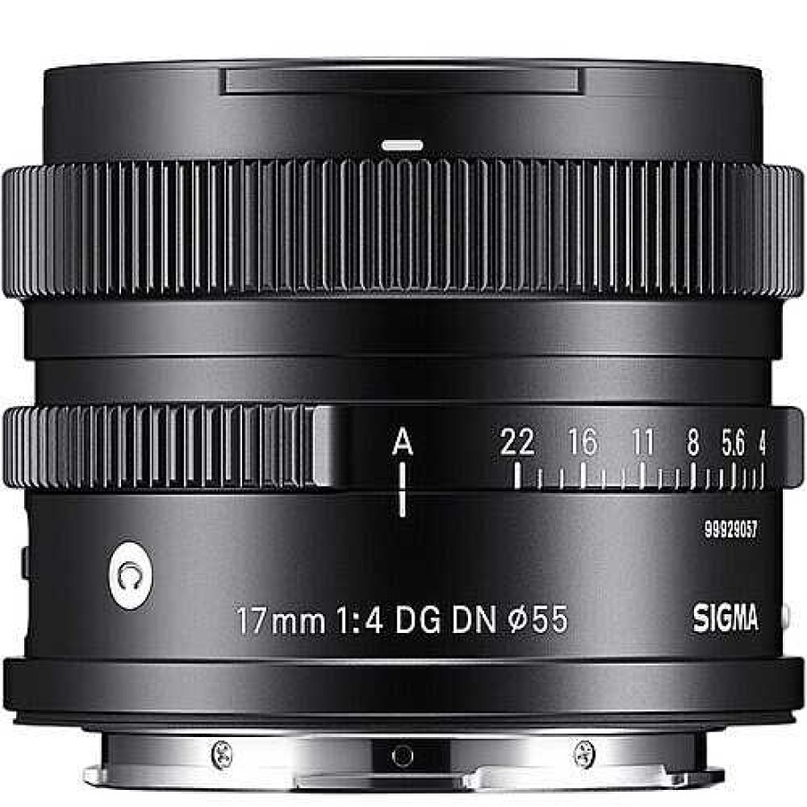 Sigma Sigma 17Mm F/4 Dg Dn Contemporary Lens For L Mount L-Mount Alliance Lenses