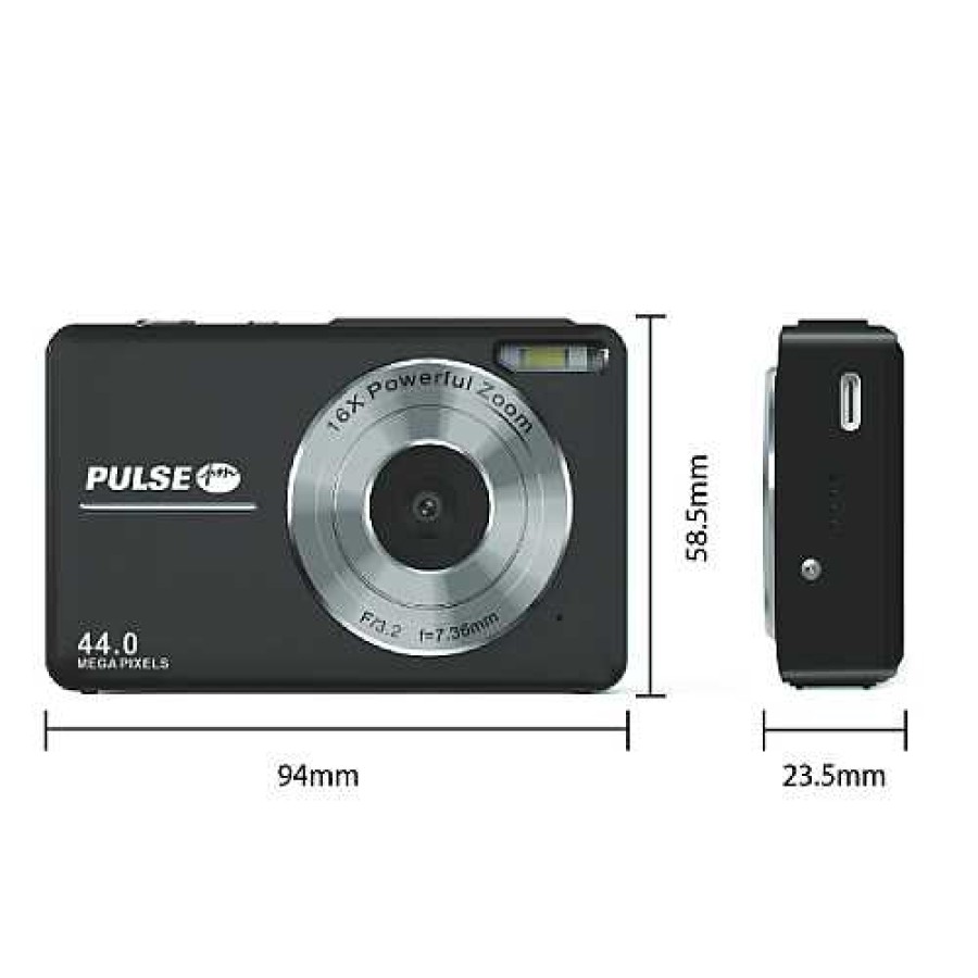 PULSE Pulse Compact Camera Kit - Black Compact Cameras