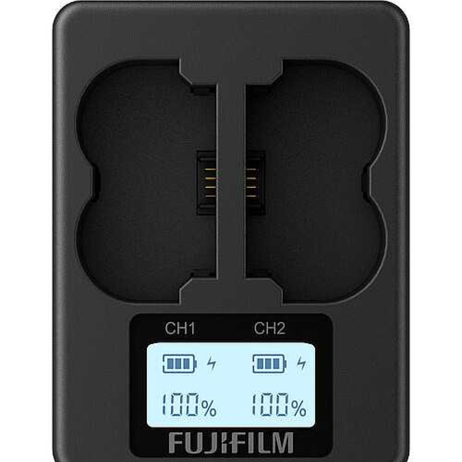 Fujifilm Fujifilm Bc-W235 Dual Battery Charger For Np-W235 Batteries Battery Chargers & Plates