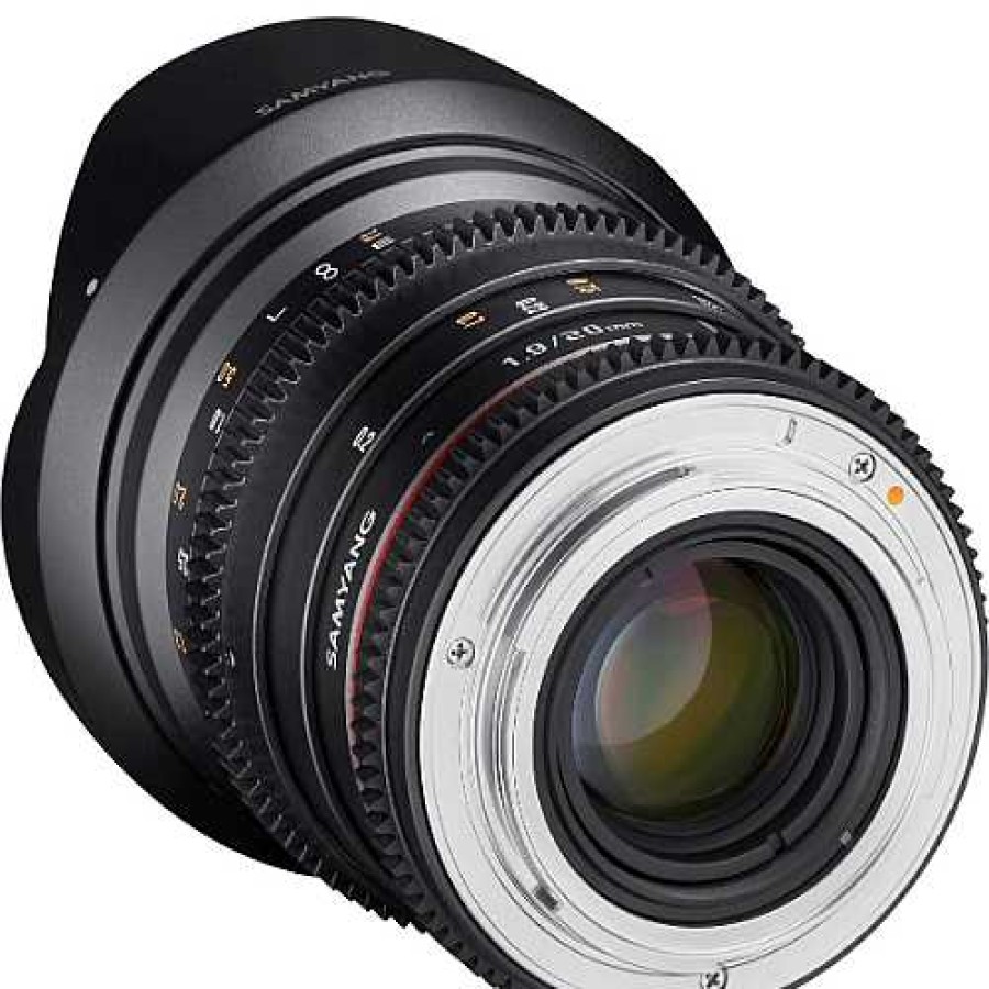 Samyang Samyang 20Mm T1.9 Vdslr Umc Ii Cinema Lens For Sony Fe Sony Fe-Mount