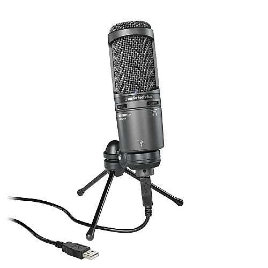 audio-technica Audio-Technica Atmicat2020Usb+ Cardioid Condenser Usb Microphone Microphones