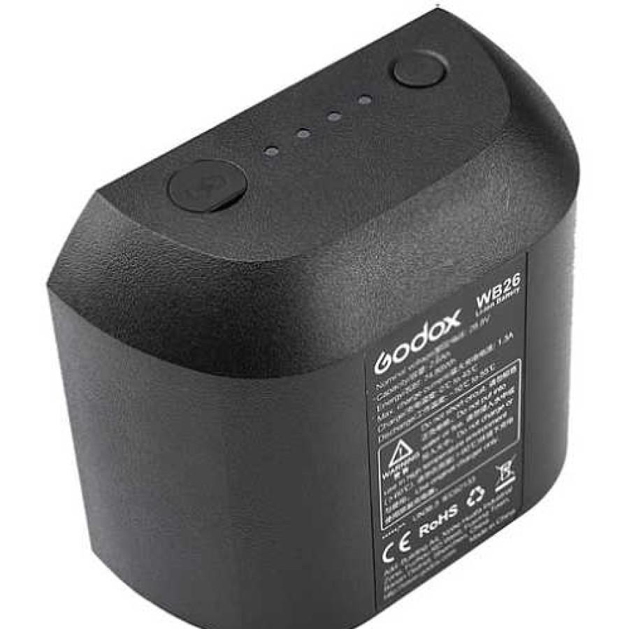 Godox Godox Wb26 Rechargeable Lithium-Ion Battery Pack For Ad600Pro Flash (28.8V, 2600Mah) Lighting Batteries