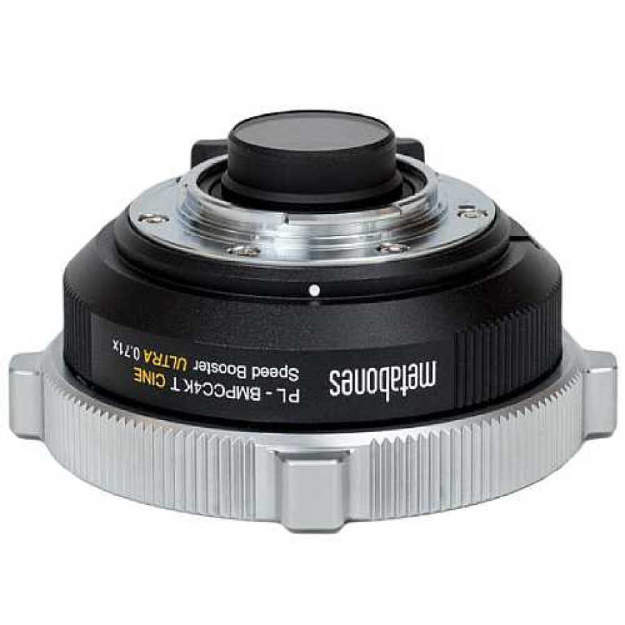 Metabones Metabones Pl To Bmpcc4K T Cine Speed Booster Ultra 0.71X - Black Matt Lens Adapters