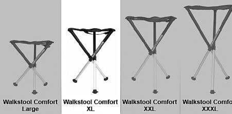 Walkstool Walkstool Comfort Extra Large 55Cm - Portable Camping Stool Walkstools