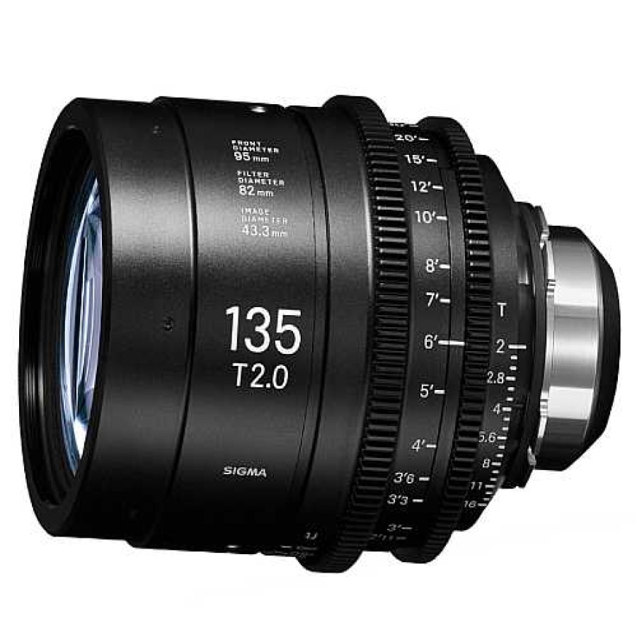 Sigma Sigma 135Mm T2 Cine Lens - Canon Ef Canon Eos Ef Mount