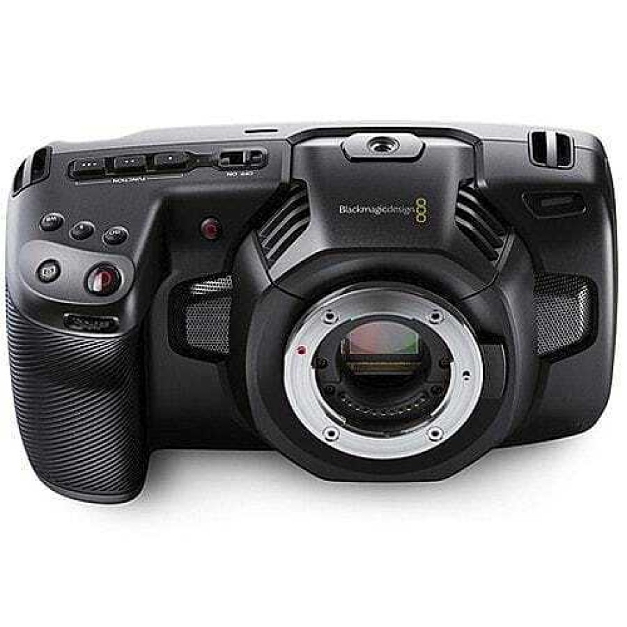 Blackmagic Blackmagic Pocket Cinema 4K + Panasonic Leica 10-25Mm F/1.7 Lens Cine Cameras