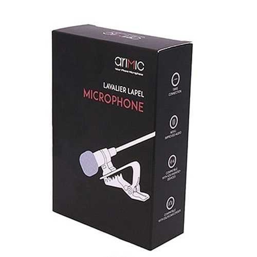 Generic Arimic Lavalier Lapel Microphone Microphones