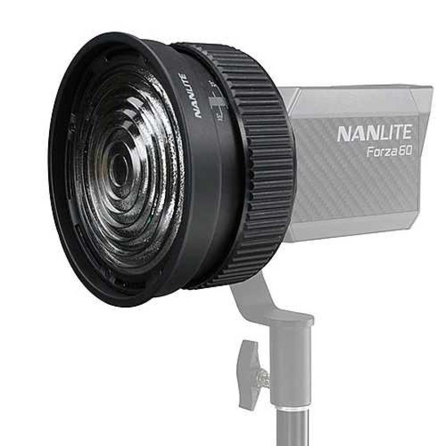 Nanlite Nanlite Fresnel Adaptor For Forza 60 & Forza 60B Barndoors, Snoots & Grids