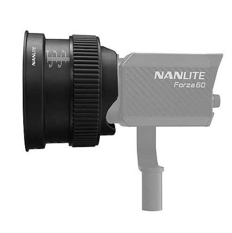 Nanlite Nanlite Fresnel Adaptor For Forza 60 & Forza 60B Barndoors, Snoots & Grids