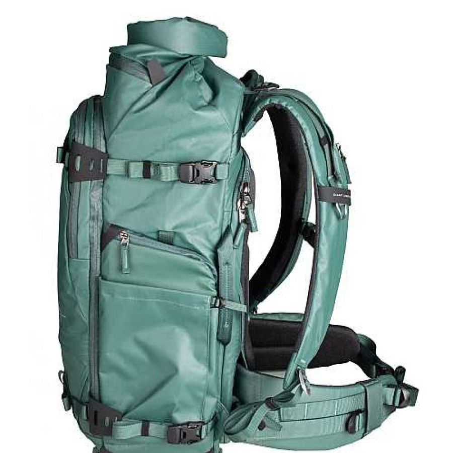 Summit Creative Summit Creative Tenzing 50L Extra Large Roll Top Camera Backpack - Green Backpacks