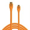 Tether Tools Tether Tools Tetherpro Hdmi Micro To Hdmi 2.0 4.6M Orange Cables