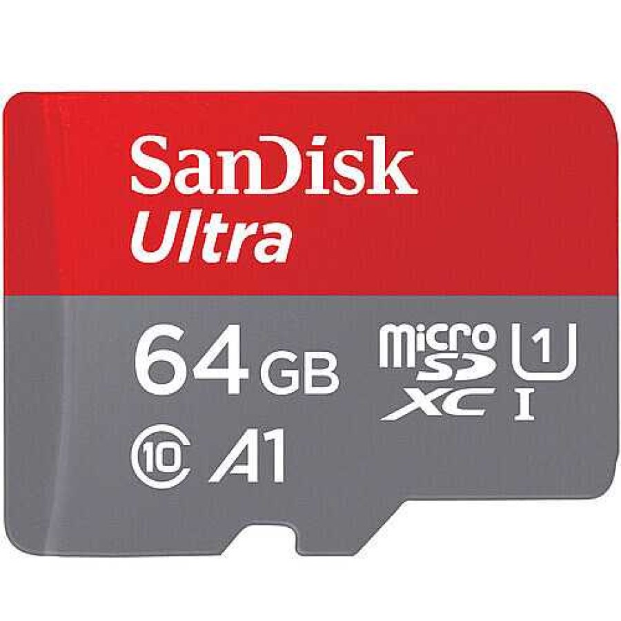 SanDisk Sandisk Ultra 64Gb Microsdxc Uhs-I 140Mb/S Memory Card With No Adapter - V10 Microsd Memory Cards